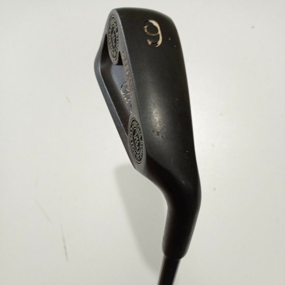 Stealth Custom Built Club Elan #6 Iron Black Head Stiff 300 Flex Graphite Shaft - Picture 3 of 11